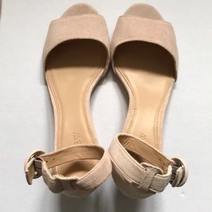 J. Crew laila suede wedge sandals Sz 6